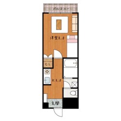 近藤マンションの物件間取画像